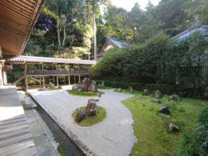龍胆寺の庭園