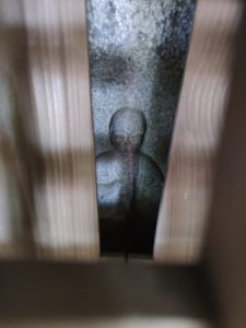 錦江閣の石像