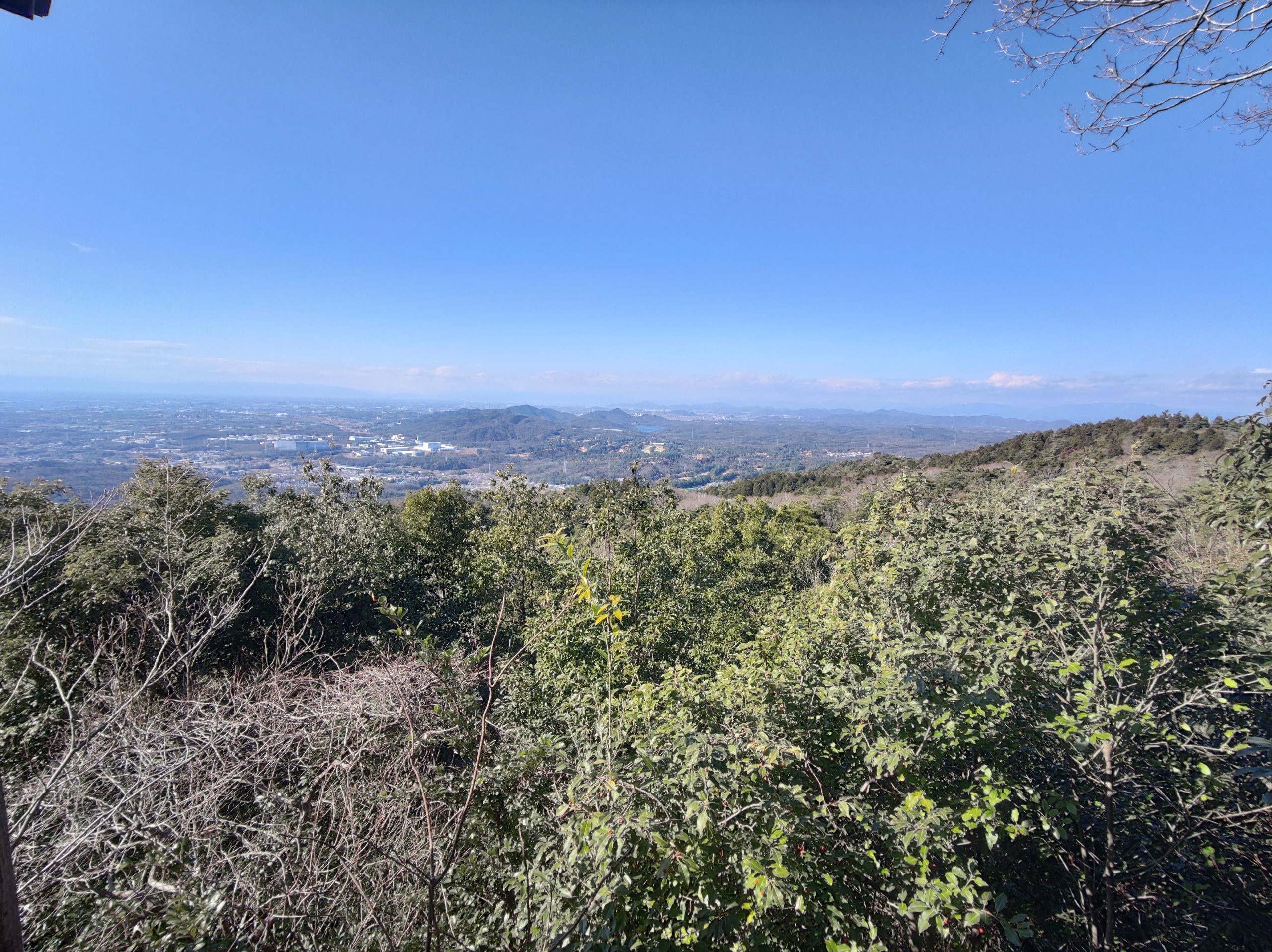 定光寺から春日井三山（ハイキング・コース）